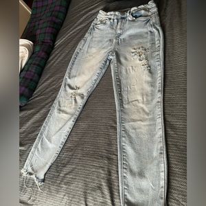 Light Blue Ripped Jeans